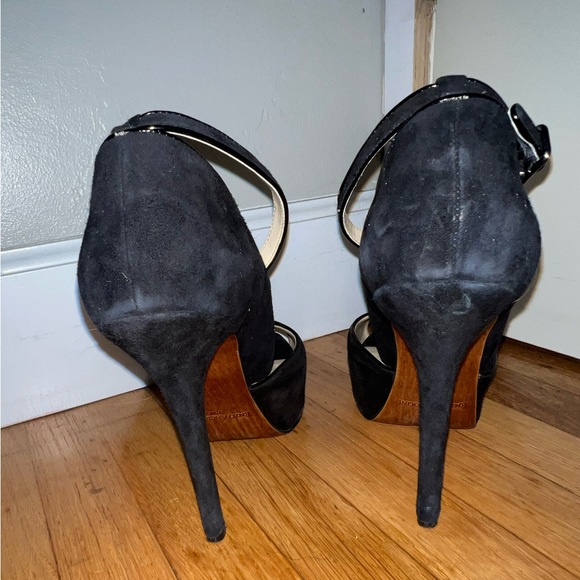 Enzo Angiolini Eathaddea Platform Stiletto Ankle Strap Pump Size 10 - Picture 6 of 11